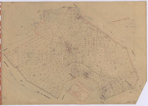 Bouvron - Section I1 Sordéac (section de) ; 1-521