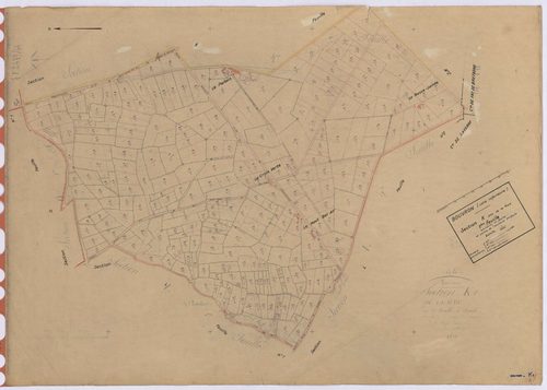 Bouvron - Section K1 Haie (section de La) ; 1-289