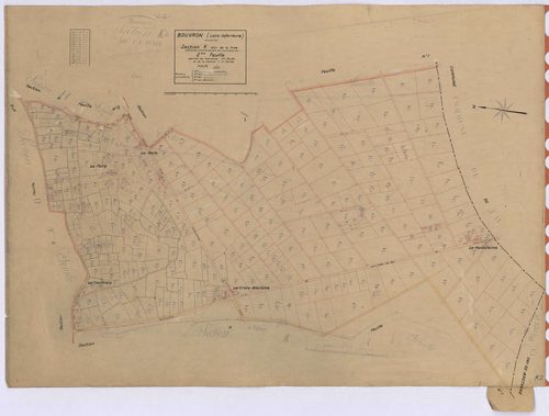 Bouvron - Section K2 Haie (section de La) ; 290-618