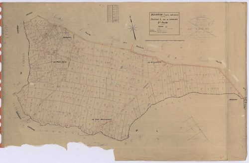 Bouvron - Section L2 Gavalais (section de) ; 575-956