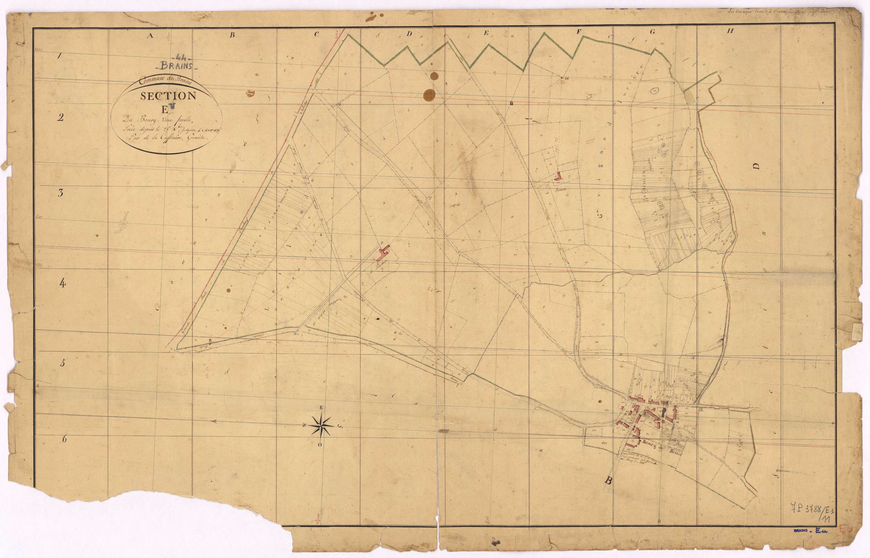 Brains - Section E Bourg (section du)