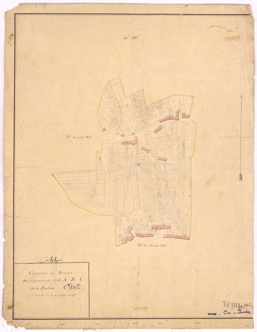 Brains - Section C (développement) Pel (section du) ; développement des villages du Grand Pel et du Petit Pel