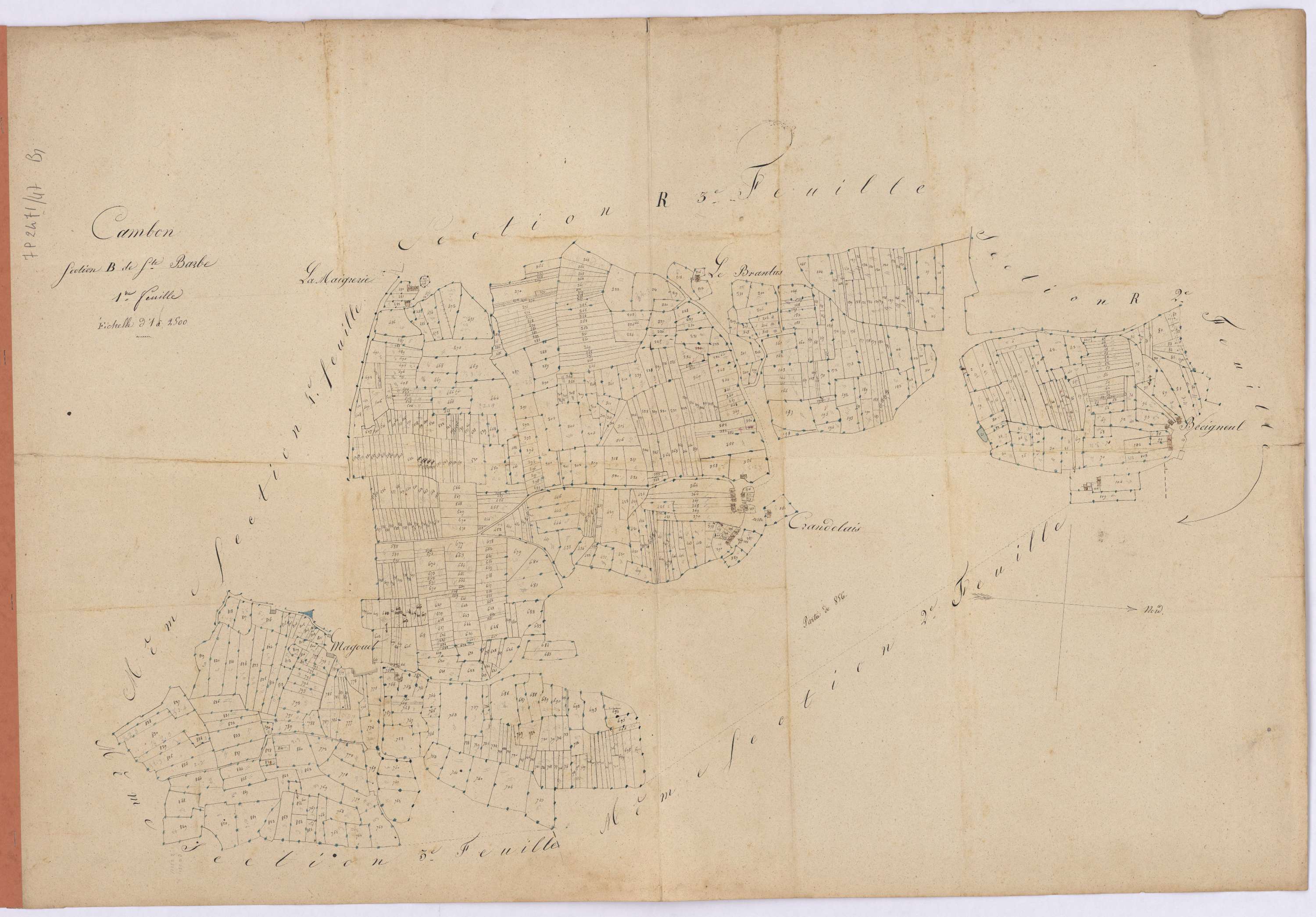 Campbon - Section B1 Sainte-Barbe (section de)