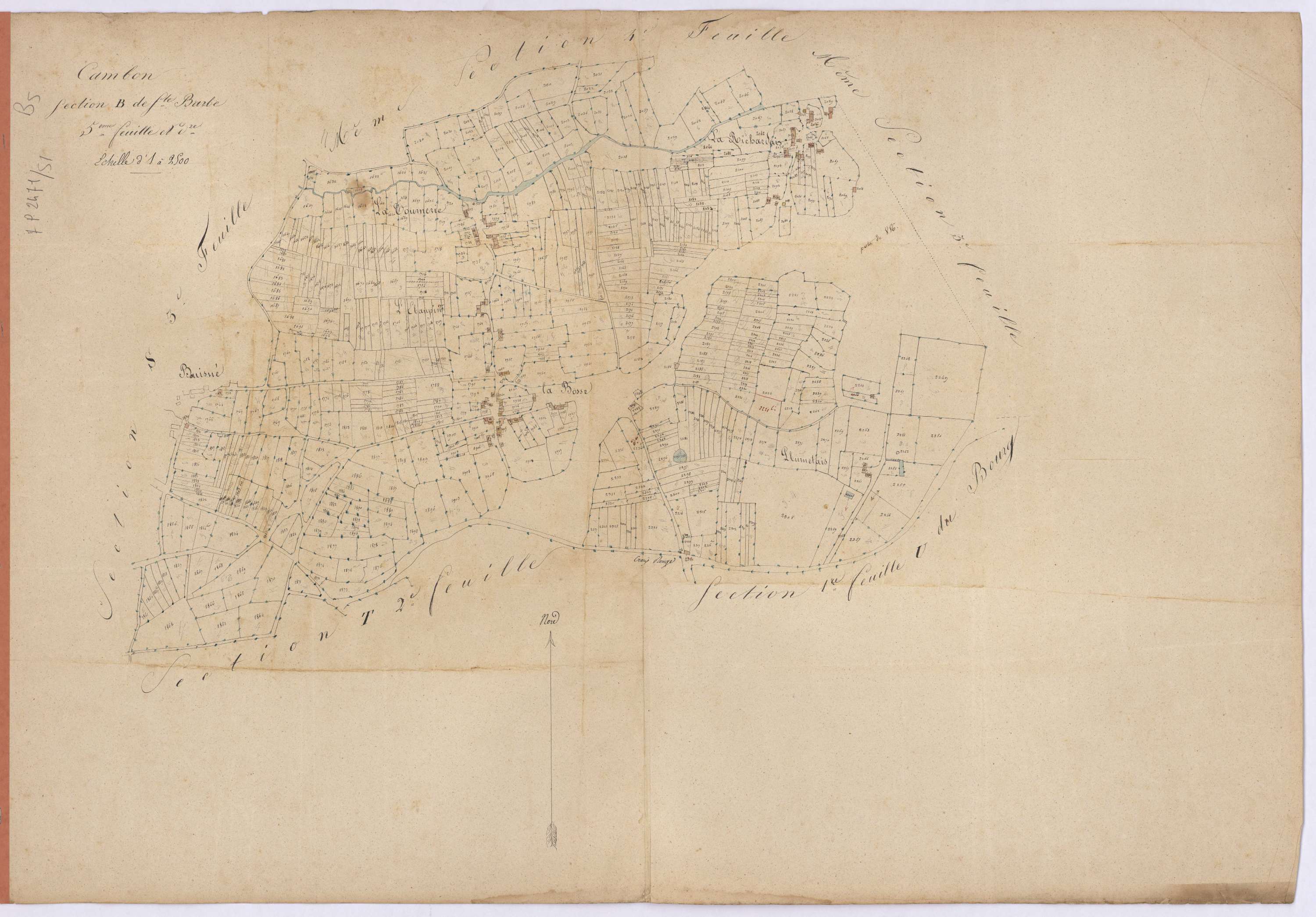Campbon - Section B5 Sainte-Barbe (section de)