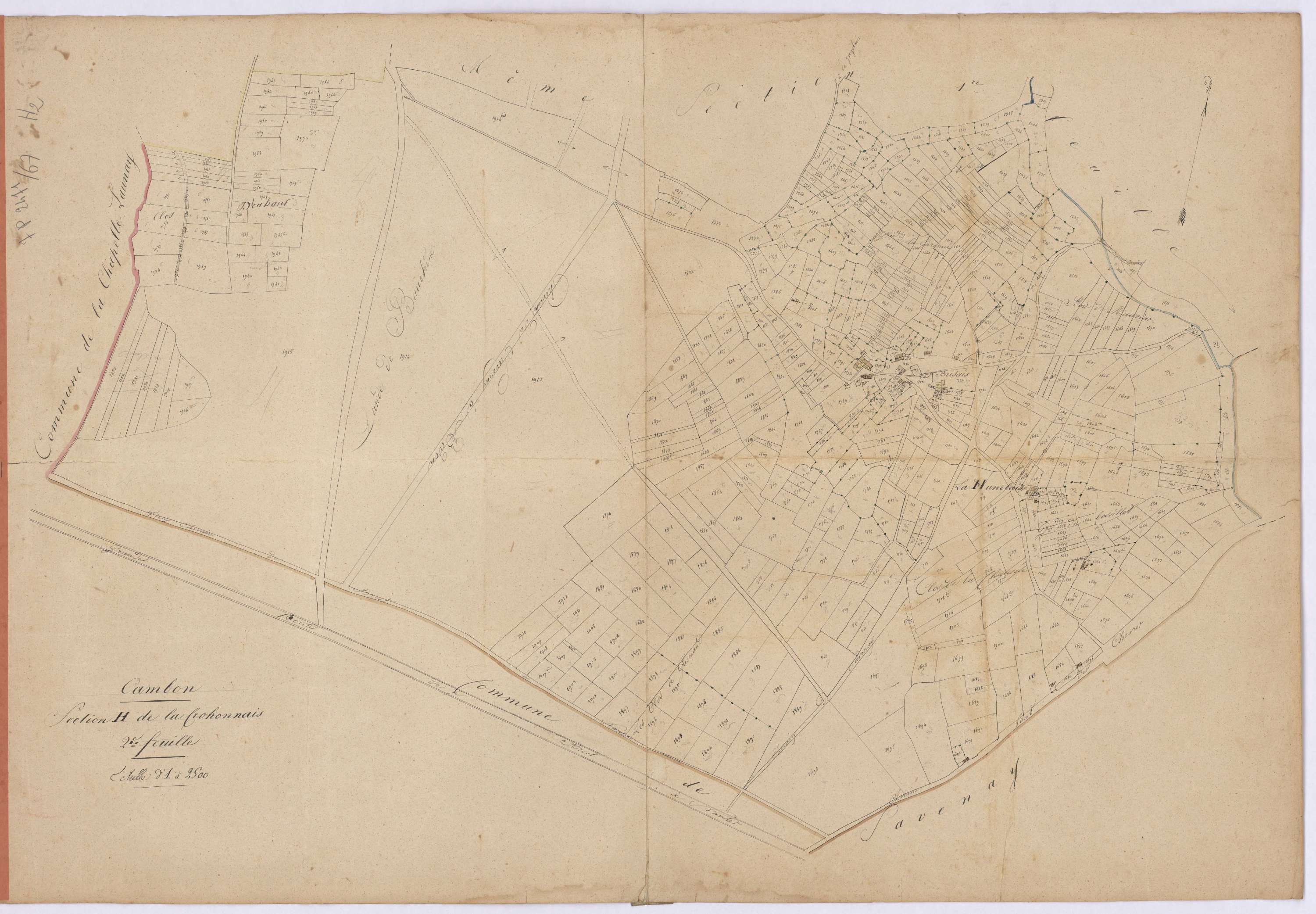 Campbon - Section H2 Crohonnais (section de La)