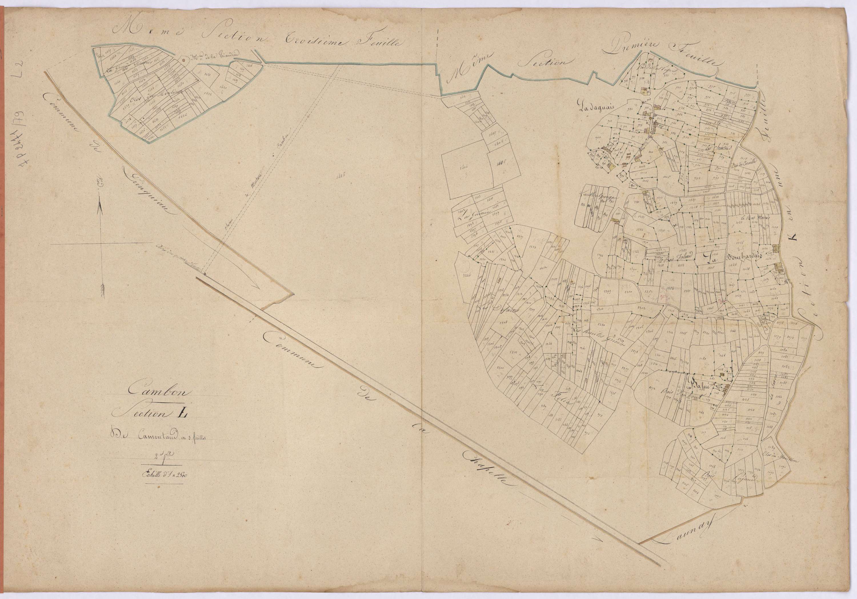 Campbon - Section L2 Camontaud (section de)