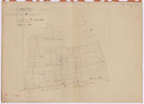 Campbon - Section R1 (développement) Laumur (section de) ; développement du polygône A