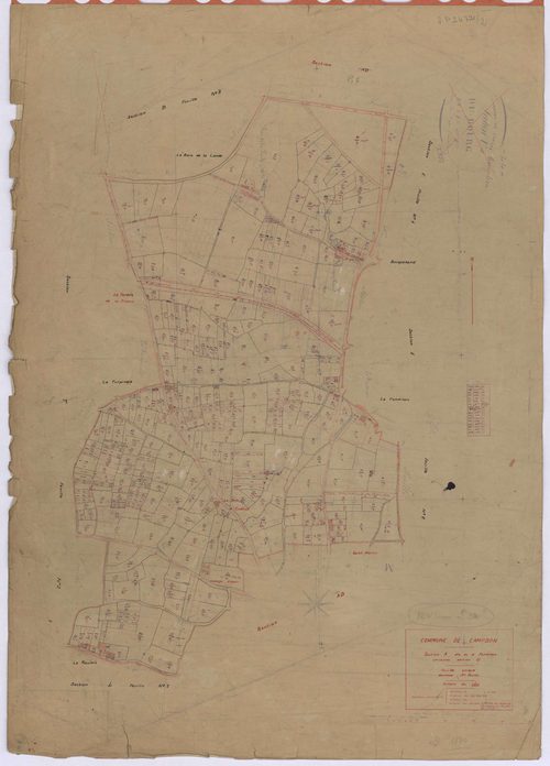 Campbon - Section A Fondinais (section de La) ; 1-406