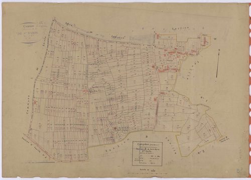 Campbon - Section B2 Sainte-Barbe (section de) ; 180-564