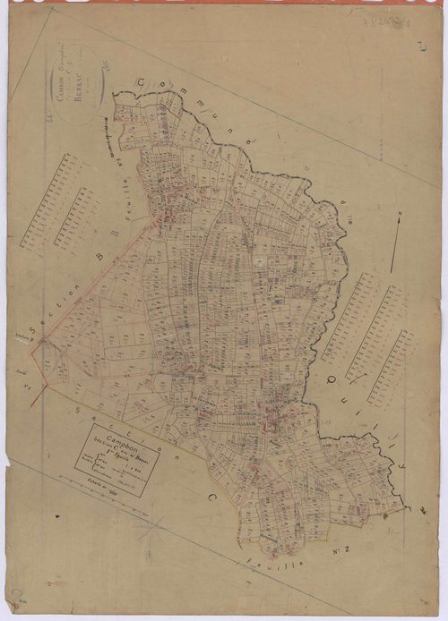 Campbon - Section C1 Bessac (section de) ; 1-813