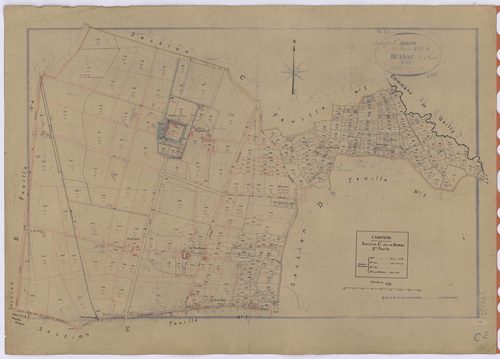 Campbon - Section C2 Bessac (section de) ; 814-1174