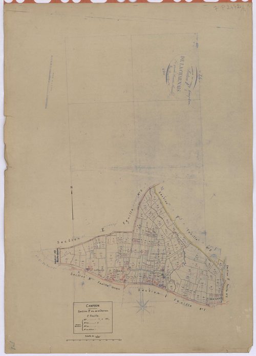 Campbon - Section F1 Charnais (section de La) ; 1-161