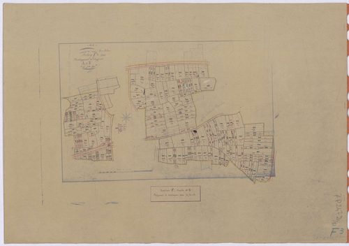 Campbon - Section F3 (développement) Charnais (section de La) ; développement des polygônes A et B