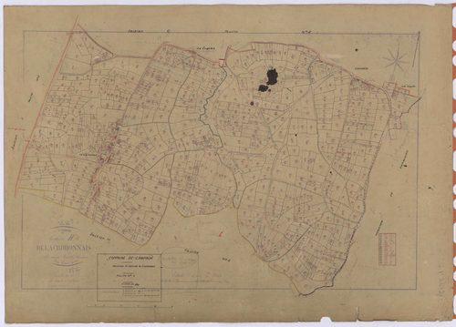 Campbon - Section H1 Crohonnais (section de La) ; 1-826