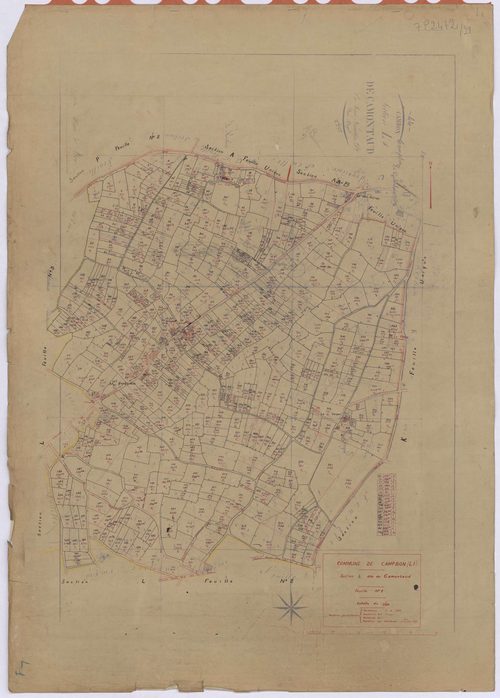 Campbon - Section L1 Camontaud (section de) ; 1-593