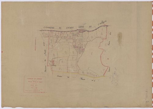 Campbon - Section M1 Tragouet (section de) ; 1-113