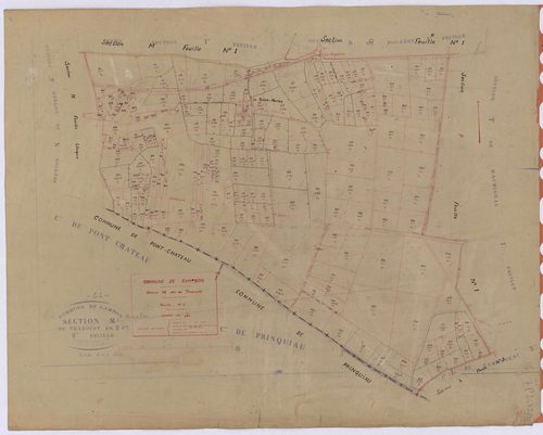 Campbon - Section M2 Tragouet (section de) ; 114-335
