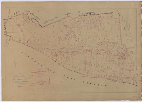 Campbon - Section N Terre-Neuve (section de) ; 1-455