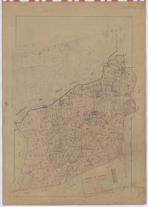 Campbon - Section O2 Mercerie (section de La) ; 355-942