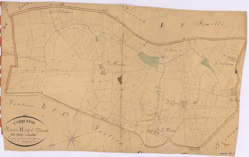 Carquefou - Section H Epinay (section de l') ; 1-259