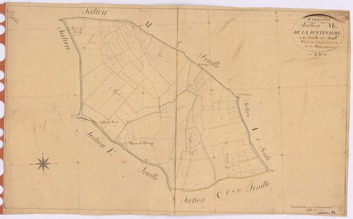 Carquefou - Section M2 Pintinière (section de La) ; 259-345