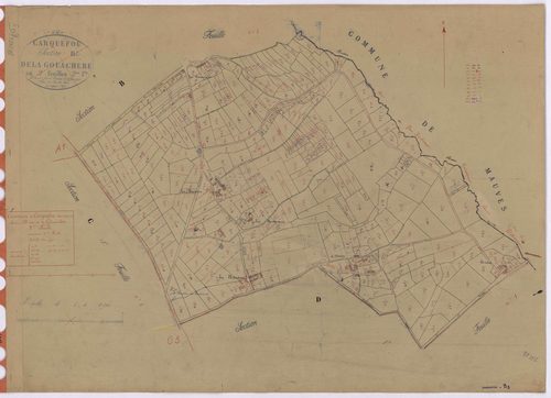 Carquefou - Section B3 Gouachère (section de La) ; 355-762