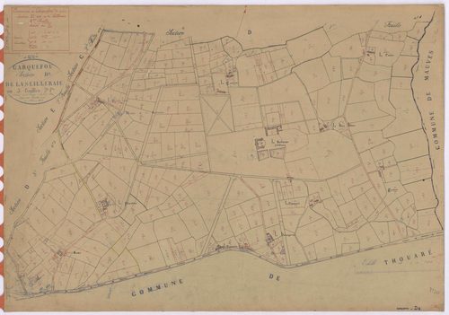Carquefou - Section D2 Seilleraie (section de La) ; 247-535