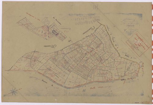 Carquefou - Section I3 Bourg (section du) ; 558-969