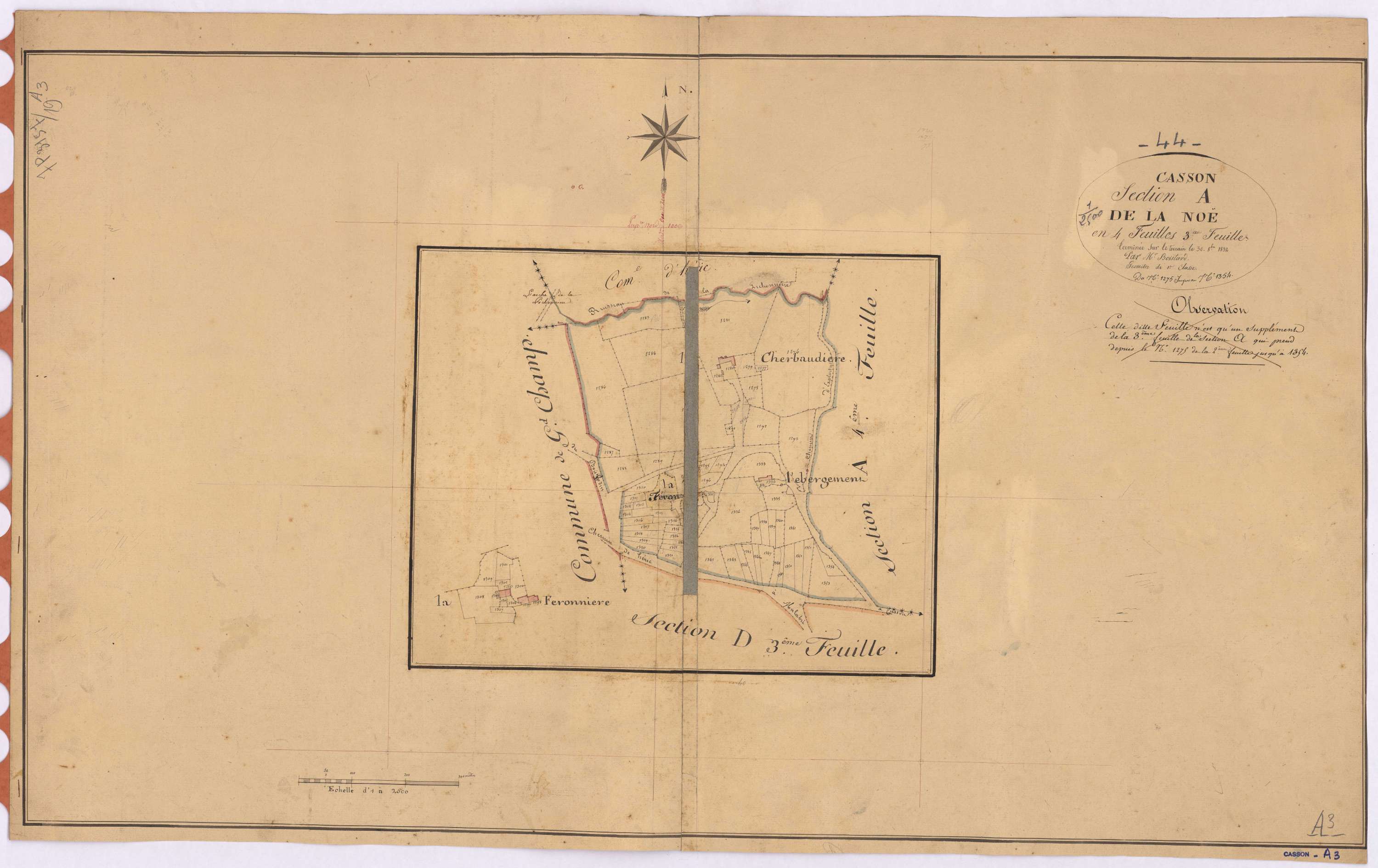 Casson - Section A3 Grande Nöé (section de La) ; 1275-1354
