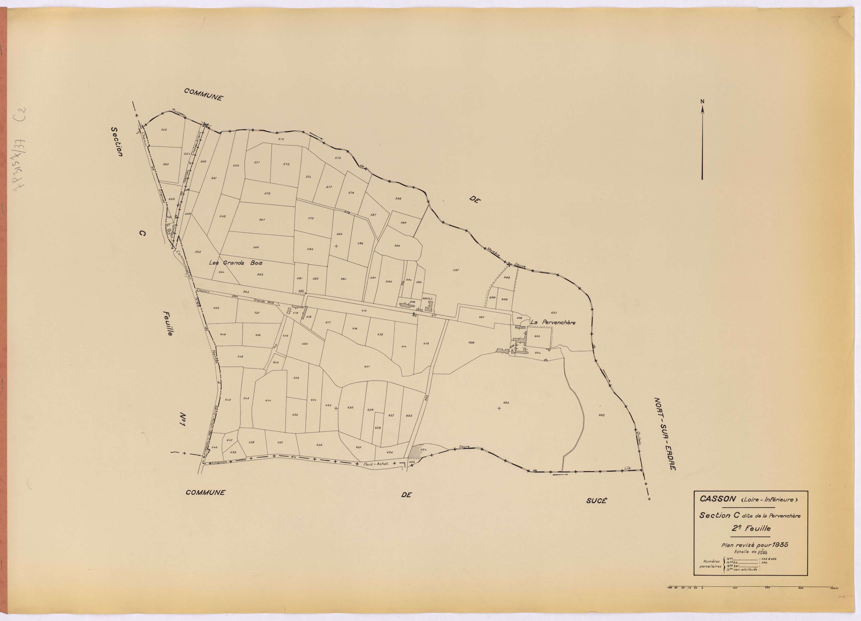 Casson - Section C2 Pervenchère (section de La)