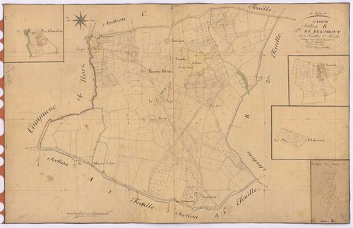 Casson - Section B1 Beaumont (section de) ; 1-603
