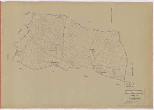 Casson - Section A1 Grande Nöé (section de La) ; 1-232