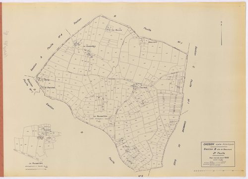 Casson - Section B2 Beaumont (section de) ; 349-563