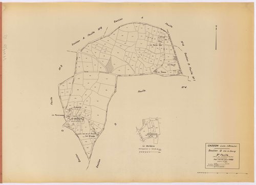 Casson - Section D2 Bourg (section du) ; 88-250