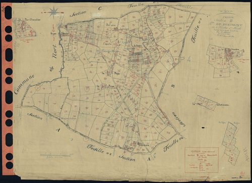 Casson - Section B1 Beaumont (section de) . 1-348