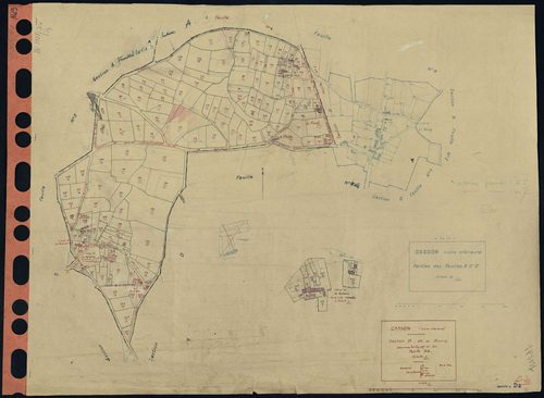 Casson - Section D2 Bourg (section du) . 88-250