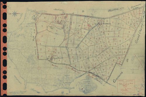Casson - Section D4 Bourg (section du) . 468-653
