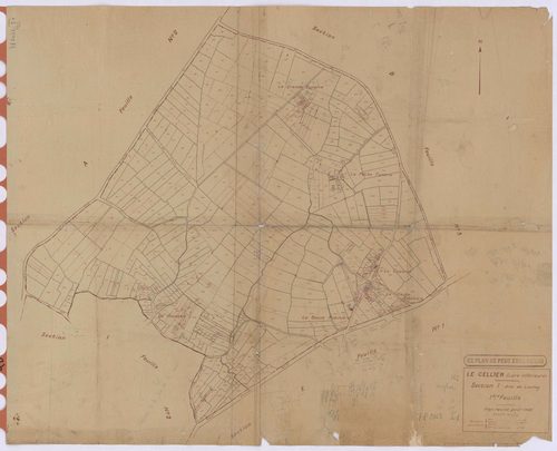 Le Cellier - Section I1 Launay (section de) ; 1-556