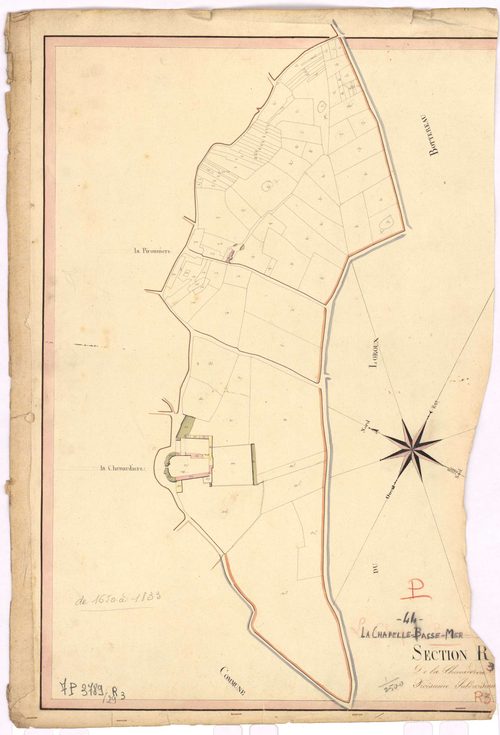 La Chapelle-Basse-Mer - Section R3 Chenardière (section de La)