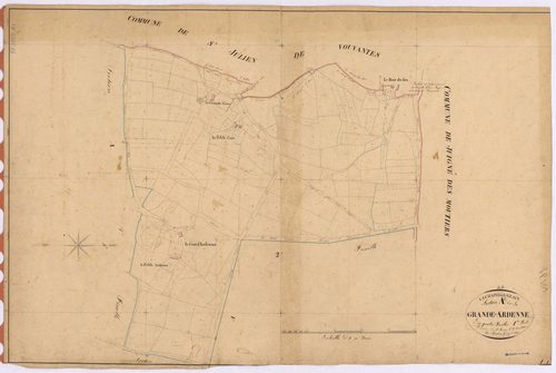 La Chapelle-Glain - Section A1 Grande-Ardenne (section de La) ; 1-140