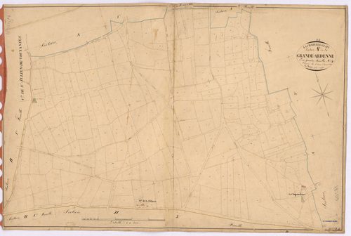 La Chapelle-Glain - Section A4 Grande-Ardenne (section de La) ; 564-816