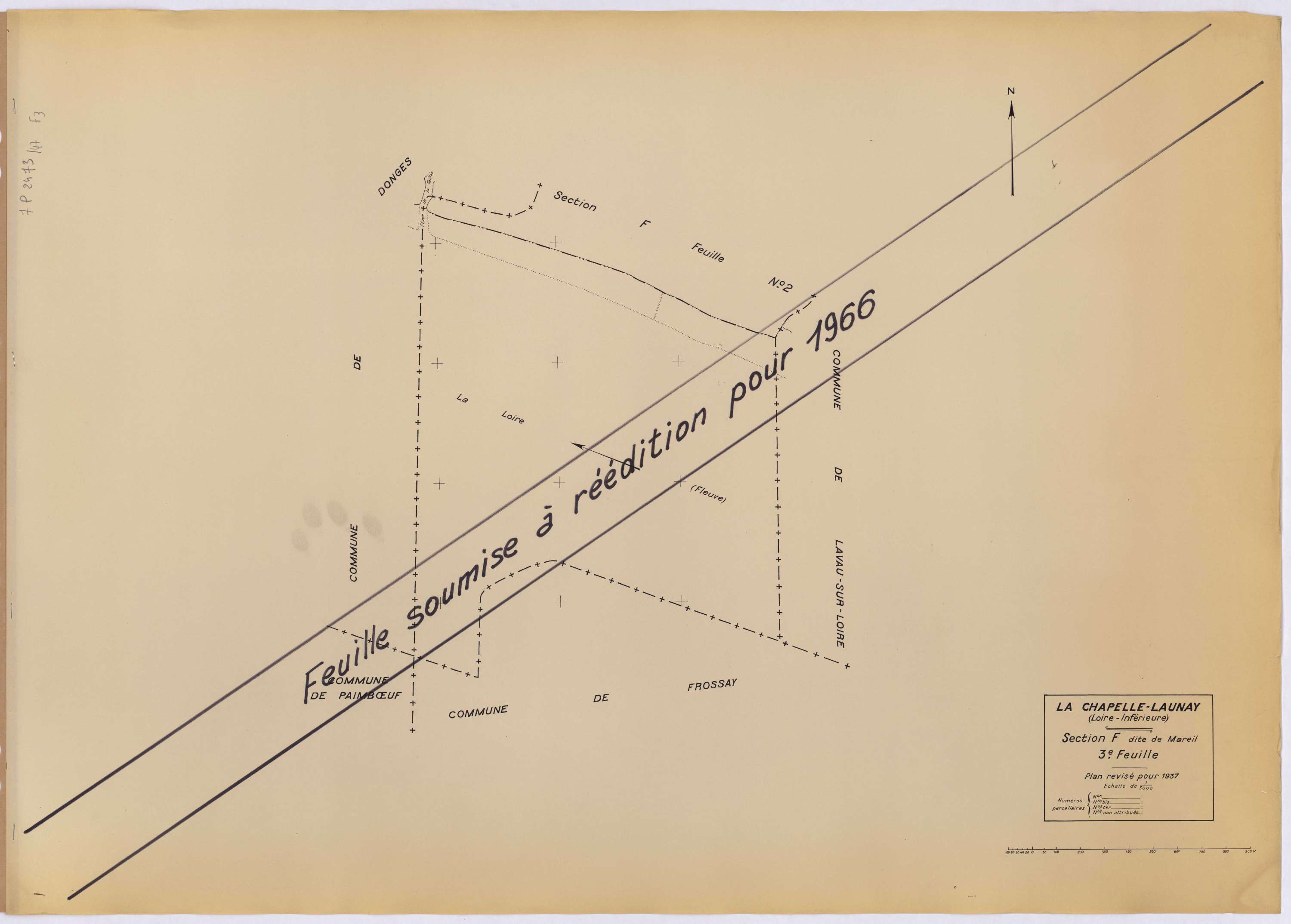 La Chapelle-Launay - Section F3 Mareil (section de)
