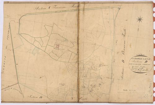 La Chapelle-Launay - Section D1 Blanche Couronne (section de)