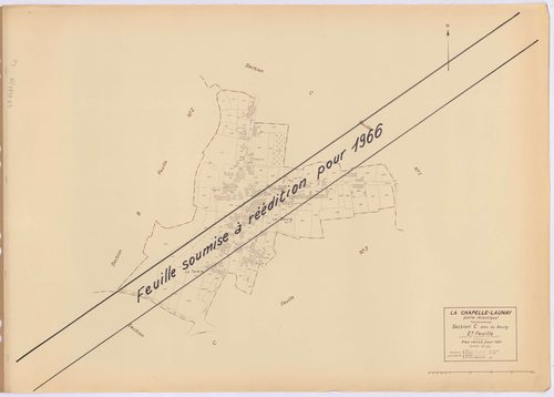 La Chapelle-Launay - Section C2 Bourg (section du) ; 341-474