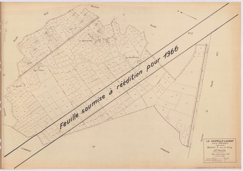 La Chapelle-Launay - Section C4 Bourg (section du) ; 1280-1728