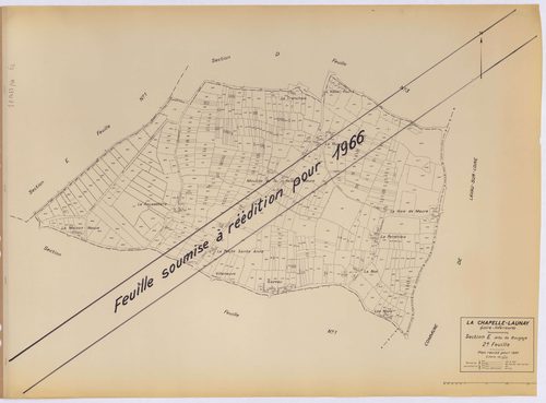 La Chapelle-Launay - Section E2 Bougaye (section de) ; 378-932