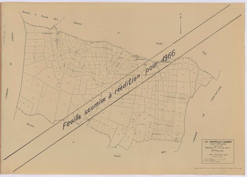 La Chapelle-Launay - Section F1 Mareil (section de) ; 1-373
