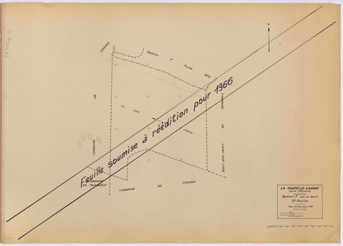 La Chapelle-Launay - Section F3 Mareil (section de)