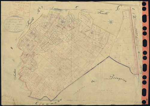 La Chapelle-Launay - Section C4 Bourg (section du) . 1280-1728