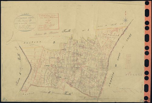 La Chapelle-Launay - Section D3 Blanche Couronne (section de) . 827-1294